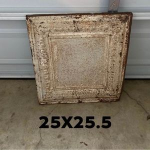 Vintage ceiling tile